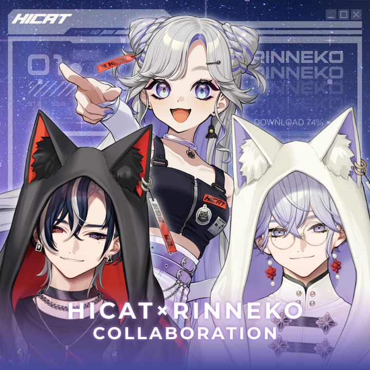 HICAT×RINNEKO コラボラベルセット
